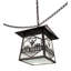1 - Light LED Outdoor Hanging Lantern