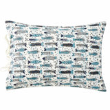 Handstitched Fish Print Kantha Sham