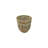 Set Of 3 Grey Round Rattan Baskets