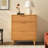 Yarber Groove 3 Drawer Solid Wood Chest-1539599701