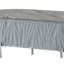 Table basse grise et brillante grise