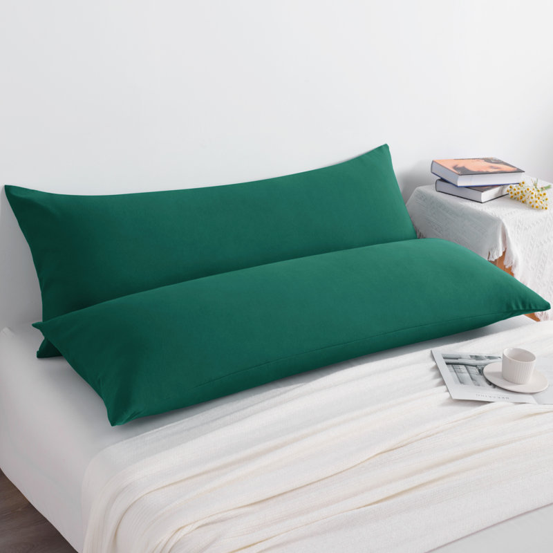 Ensemble de taie d'oreiller pour le corps, taie d'oreiller pour le corps en microfibre, fermeture à enveloppe - NTBAY