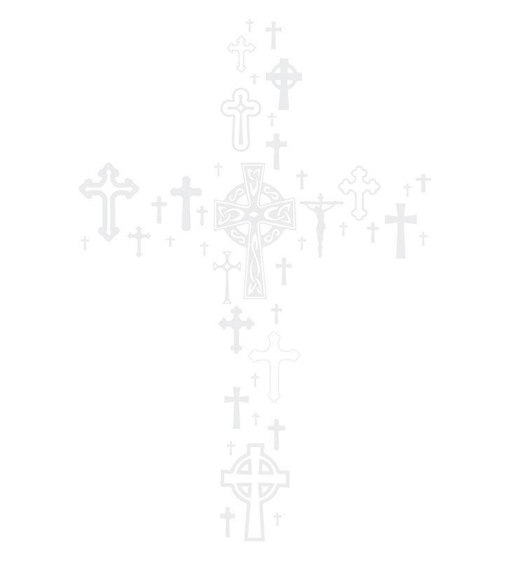 Décalcomanie murale cross collection, H 36 po x l 24 po x P 0,01 po, Noir