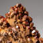Genuine Vanadinite Crystal Cluster On Matrix From Morocco (0.9054 Lbs)