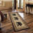 Wild Bear Lodge Area Rug, Animal Themed Area Rug, Stain Resistant-571255865