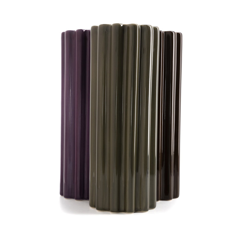 Handmade Ceramic / Porcelain Table Vase, Purple