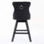 Tabourets de bar pivotants en velours capitonné, chaises de bar et tabourets de bar-828872981