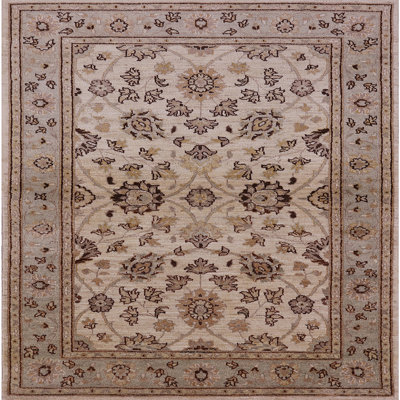 Tapis oriental ivoire / brun Picadilly