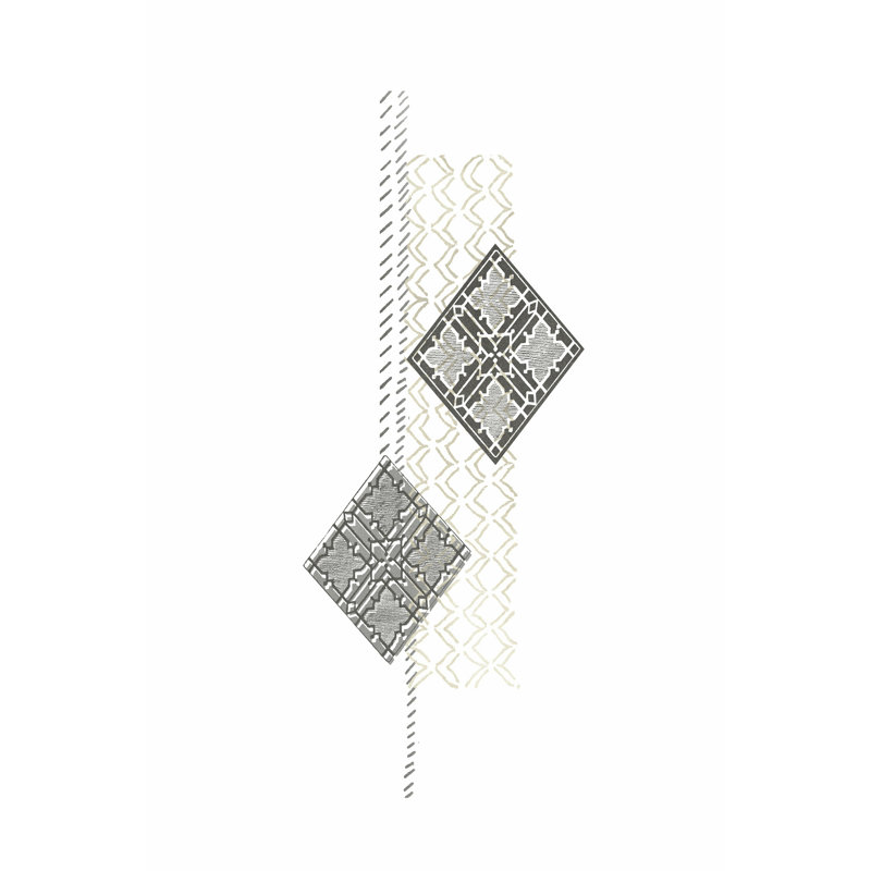 Composition de bloc III, H 12 po x l 8 po