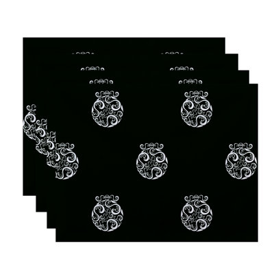 Polyester Abstract Rectangle Placemat