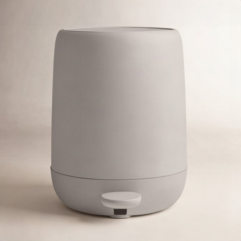 Sono 1.3 Gallon Step On Trash Can, 0.8 gal, Satellite