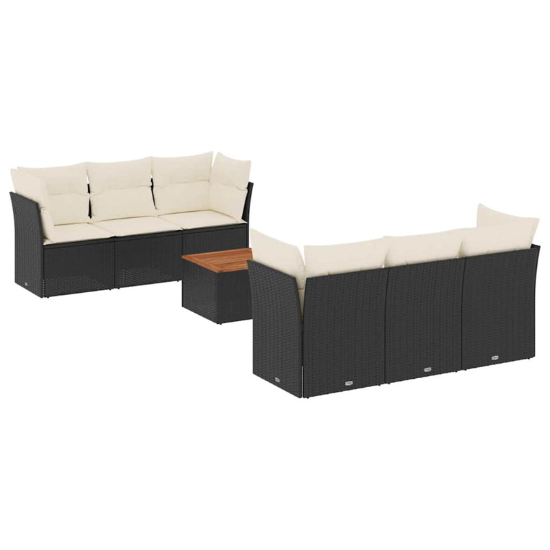 Ensemble de canapé de jardin Vidaxl