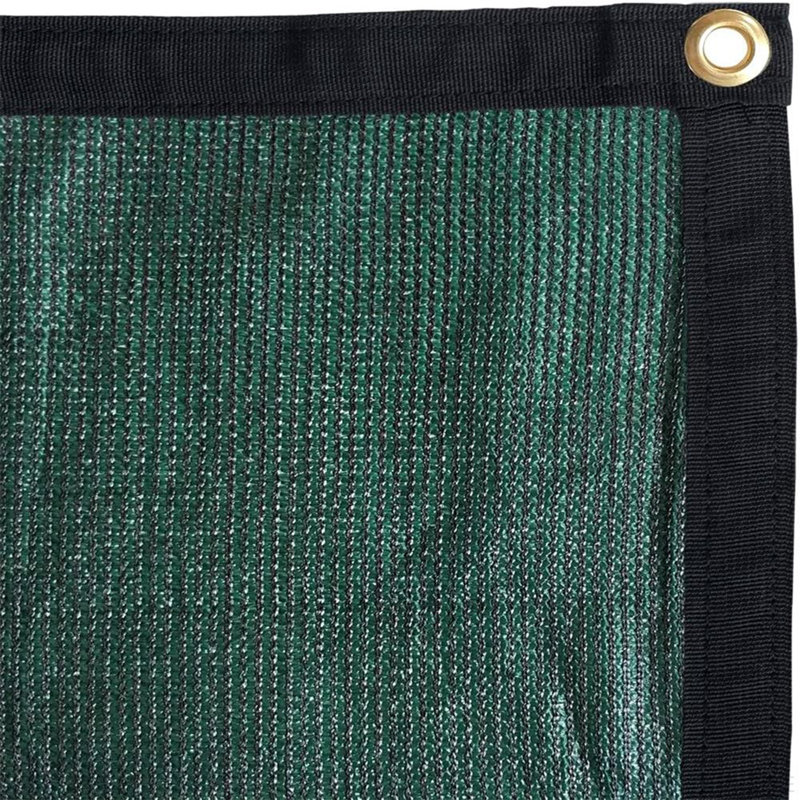 Ensemble de rideau pare-soleil RV, 8" W x 8" D, Vert foncé