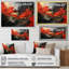 Rouge et or feu de marbre III - art mural abstrait-1010776226-1010776230