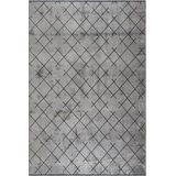 Rapture Contemporary Glory Silver Gray Area Rug