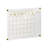 Thomas Martha Stewart Acrylic Wall Calendar with Notes with Dry Erase Marker and Mounting Hardware-89798295