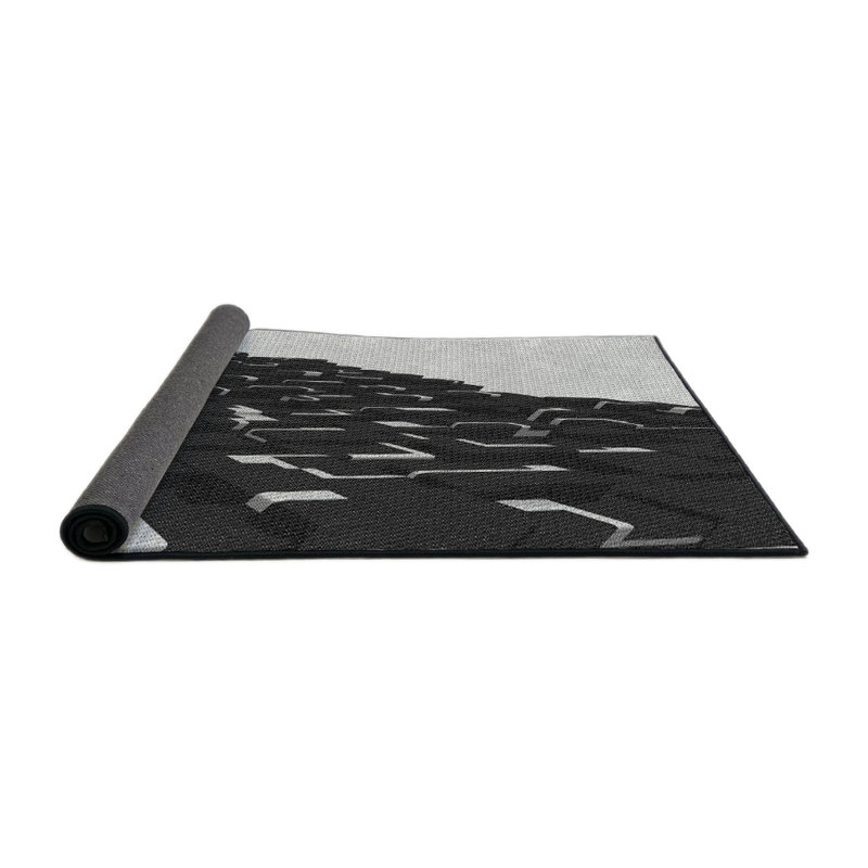 Abstract Indoor Rug, Round 6'