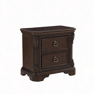 Nightstand, 2 Drawer Nightstand
