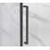 Dreamwerks Bristol 48" W x 32" D x 79.2" H Framed Rectangular Reversible Shower Kit in Black 