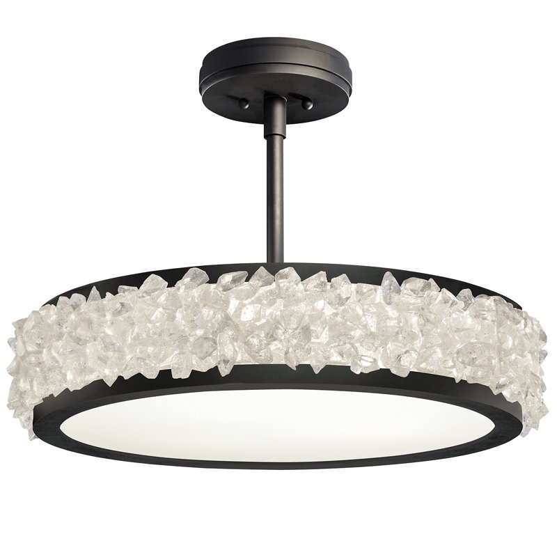 Arctic Halo 3 - Light Drum Chandelier