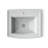 Archer Vitreous China Rectangular Drop-In Bathroom Sink with Overflow-19195599-10940431