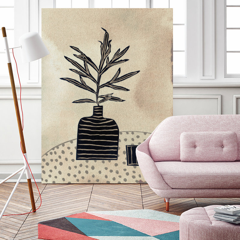 «Nature morte avec un vase et une tasse de café» par Alisa