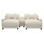 Canapé modulaire en chenille de 111 po-690872786