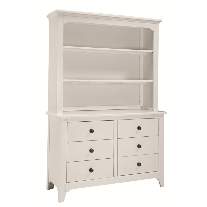 Mabank Bookcase, White Dove