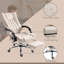 Chaise de bureau en microfibre Vinsetto