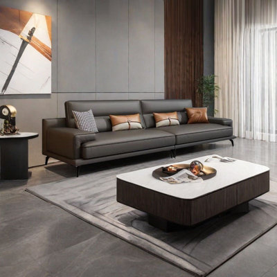 Italian style simple modern casual office sofa