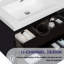 Meuble-lavabo double 72 po Dhruven-106893384