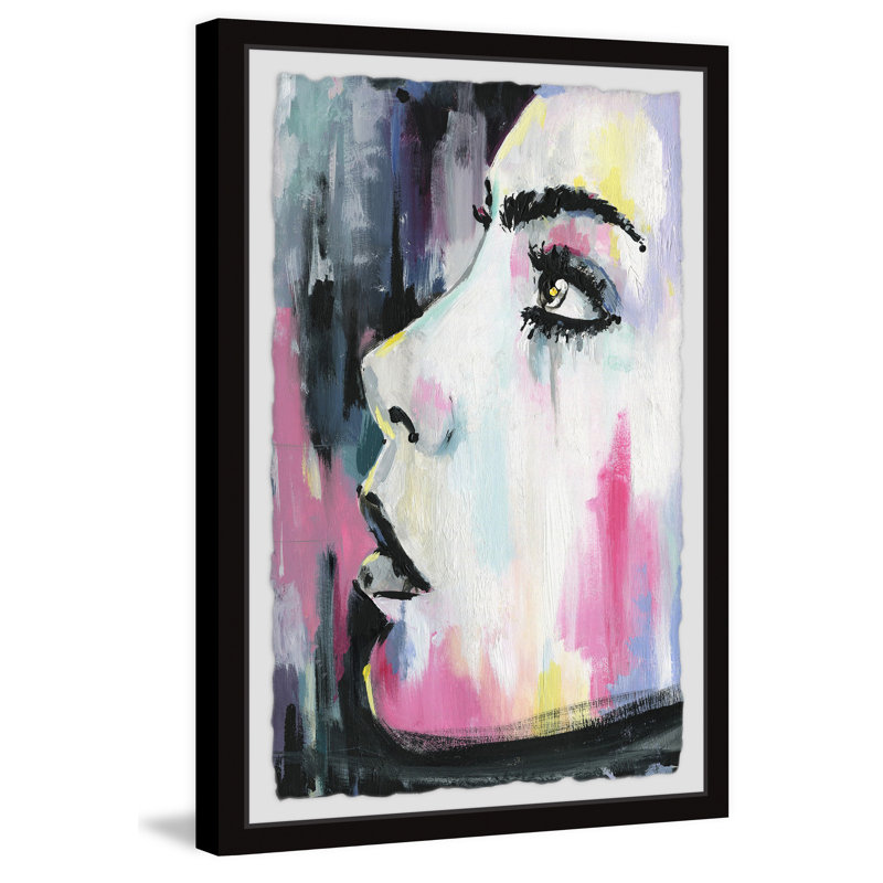 «Color in the Realm II» par Marmont Hill - peinture encadrée, H 18 po x l 12 po x P 1,5 po