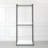 Freestanding 3 Tower System 7 -Shelf Walk in Wood Closet System with Metal Frame-1272905695