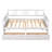 Daybed Wood Frame with Two Drawers, Practical and Timeless Design, Perfect for Storage and Comfort-823064820