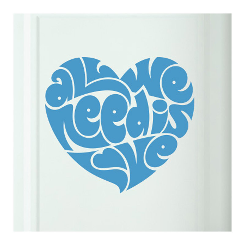 Wall Decal, Blue