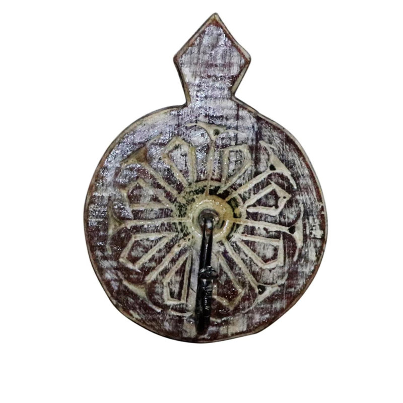 Bassem Solid Wood Wall Hook