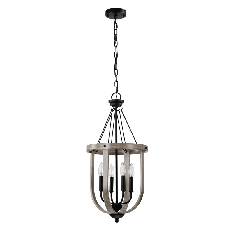 Luminaire suspendu urne 4 lumières Adhvaith