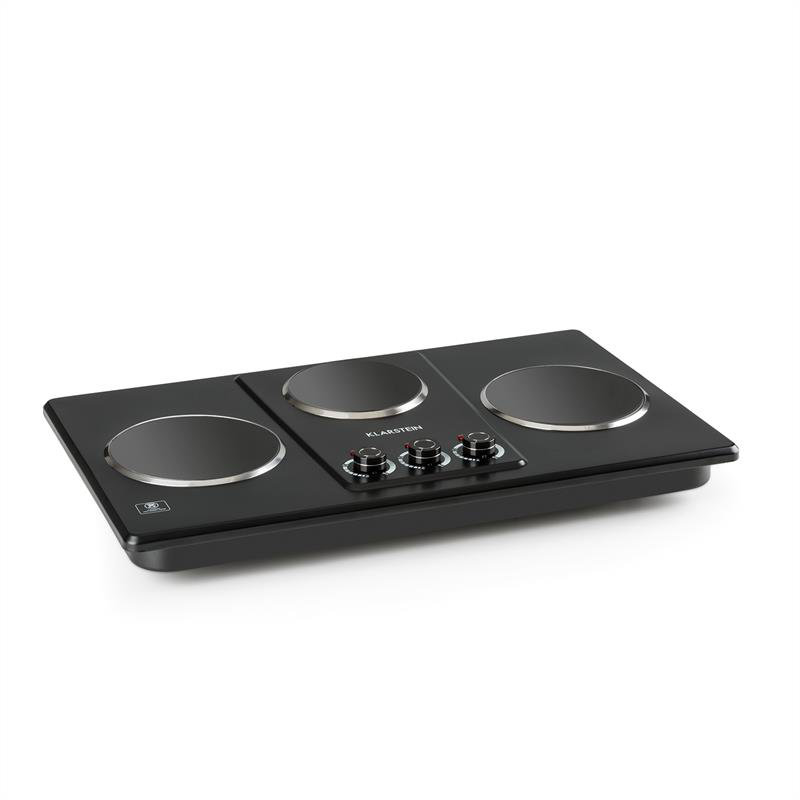 Klarstein 3300W Electric Hot Plate, Black