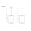 Luminaire suspendu 4 lumières Birch en blanc-2053175706