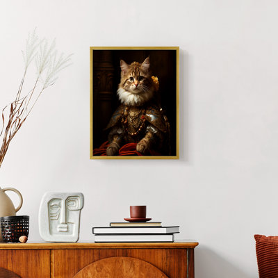 ANIMALS Series CLVI  -Premium Framed Print -Ready to Hang - No Nails Required