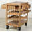 Solid Wood Kitchen Cart