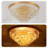 32" Modern 13 - Lights Crystal Flush Mount Lighting Dimmable