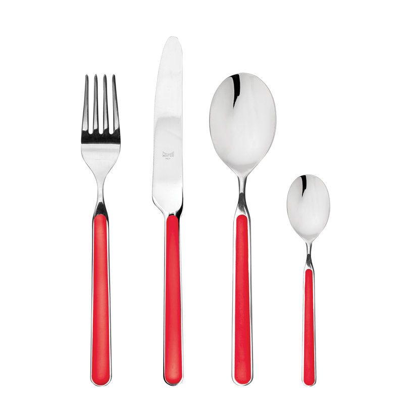 Fantasia Flatware Set - 24 Pieces - Vicuna, Light Blue