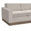 Causeuse modulaire Jeni LAF, 2 coussins, 58 po, bois massif, banc-102957975-122270844