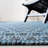Amboy Flat Weave Wool/Cotton Geometric Rug in Blue/Black-819451579