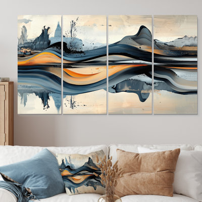 Olrik - art mural abstrait - ensemble d'art mural moderne
