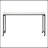 Multipurpose Over The Bed Desk With Adjustable Height, Metal Legs With Casters, Overbed Table 1Pc, Laptop Table For Bed, Breakfast Table-2051418502