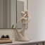 Abstract Kissing Couple Figurine