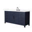 Meuble-lavabo simple autoportant de 66 po avec plateau en quartz Beckett-108352148-108352149-108352151