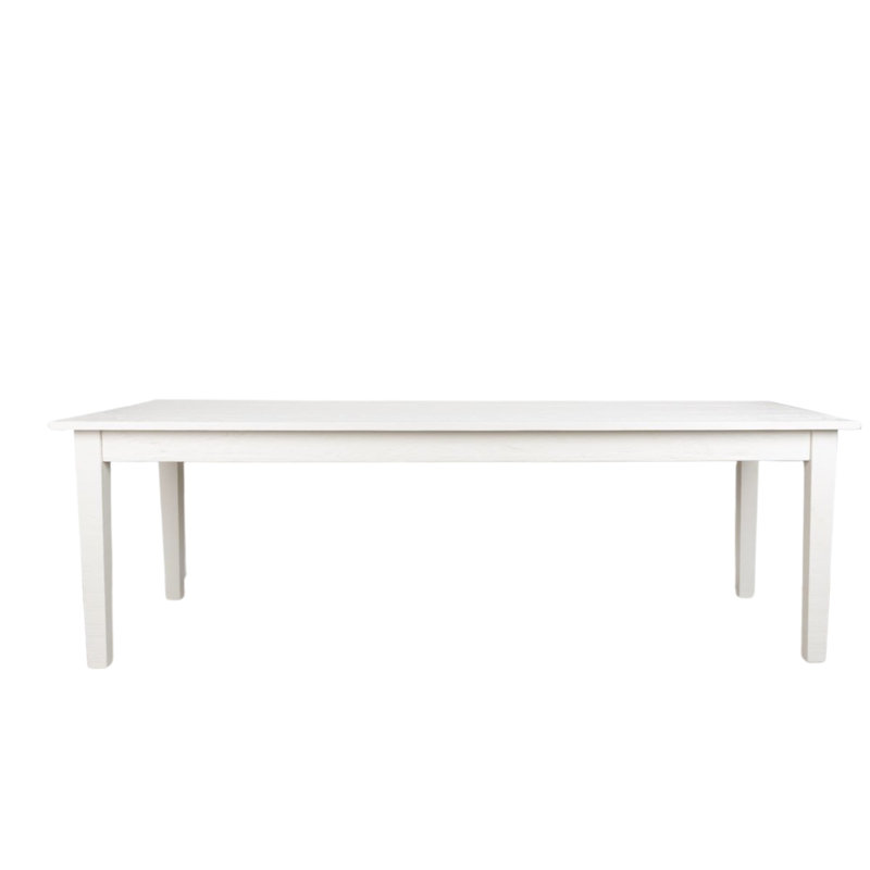 Provence Farm Table, 30" H x 84" L x 36" W, White